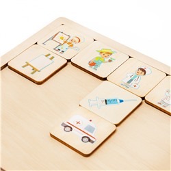 Пазл деревянный «Профессии»