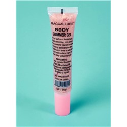 Maccallure Глиттер-гель для лица и тела Body Shimmer Gel, F