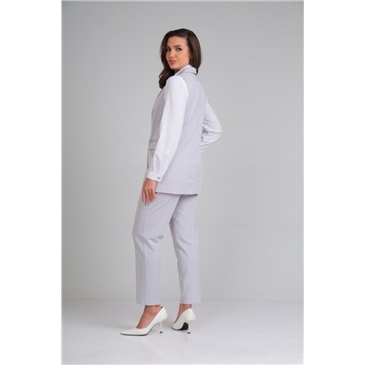 Lady Line 538 серый, Брюки,  Жилет