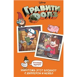 Гравити Фолз. Уничтожь этот блокнот с Диппером и Мейбл