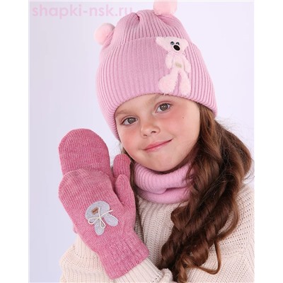 366-TM Варежки для девочки (15 (7-8 лет))