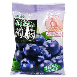 Желе Конняку со вкусом голубики Cozzo, Малайзия, 160 г Акция