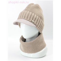 501К-ТД Комплект флис (кепка+снуд) (56-58)