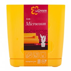 Горшок для цветов InGreen MICROCOSM 0,5 л IG623410029 спелая груша