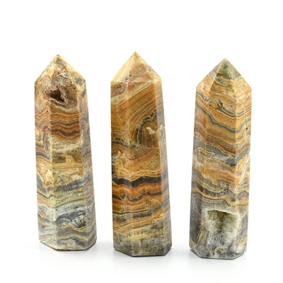 Кристалл из оникса "Карандаш" 22*23*87мм, 80-89г.