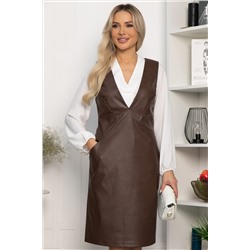 Сарафан Горячий шоколад (шоколадное) П13718-15М