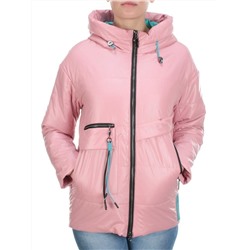 8256 PINK Куртка демисезонная женская BAOFANI (100 гр. синтепон) размеры 46-48-50-52-54-56