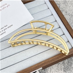 Крабик металлический золотой МЕСЯЦ, 11 см.