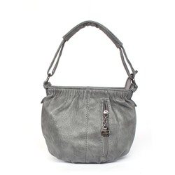 Сумка женская искусственная кожа Ch&K-9002,  1отд,  плечевой ремень,  серый 257618