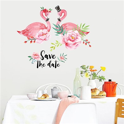 Стикер декор «Save the date»
