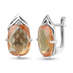 Серьги, султанит, Плазма