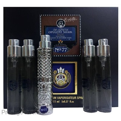 Подарочный набор Shaik Blue №77 5x11 ml