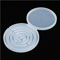 Форма силиконовая для леденцов "Лабиринт" 125*65 мм