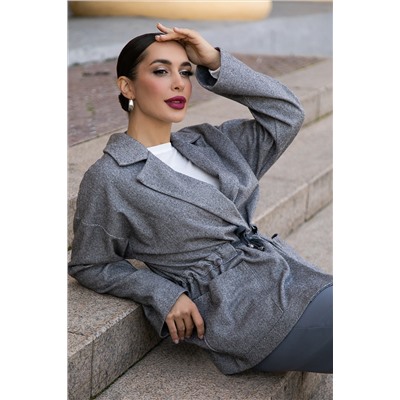 Пальто-пиджак (серый) Б14131-7М