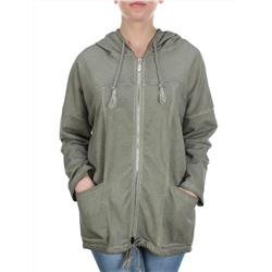 881 MARSH Худи длинное женское (95% хлопок, 5% полиэстер) размер 56