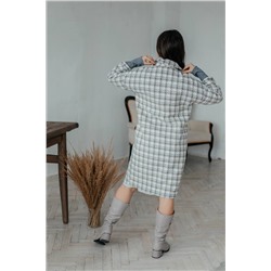 Стильная леди М-675 серый, Пальто