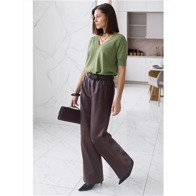 Джемпер тонкой вязки из вискозы с нейлоном