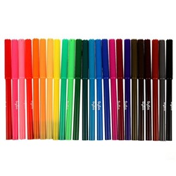 Фломастеры Буба, 24 цвета, круглые