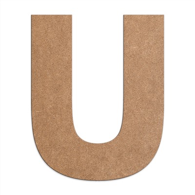 Буква U 30 см.