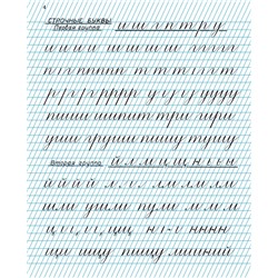 Прописи для учащихся 2 класса начальной школы. Воскресенская А.И., Ткаченко Н.И. 1948