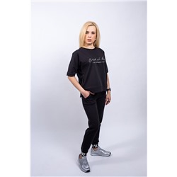Пинск-Стиль 3870 черный, Брюки,  Джемпер