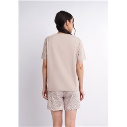 CLE LP12-977/1 Комплект жен. Harmony, бежевый/св.бежевый, Таблица размеров на женскую одежду «ЭЙС», «ТЕТ-а-ТЕТ» и «CLEVER WEAR» из трикотажа, Таблица размеров на женскую обувь