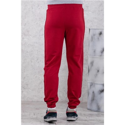 брюки спортивные 
            3.MM116B-бордовый