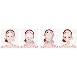 SALE! Тканевая маска для лица HuanYanCao с экстрактом авокадо, 25 мл.