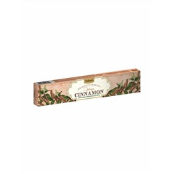 Tulasi Exclusive Masala WARM CINNAMON Hand Rolled Herbal Incense Sticks, Sarathi (Туласи эксклюзив масала ТЕПЛАЯ КОРИЦА травяные благовония ручной работы, Саратхи), 15 г.