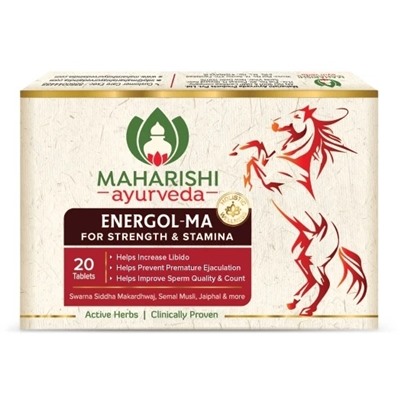 ENERGOL-MA, Maharishi Ayurveda (ЭНЕРГОЛ-МА, повышение уровня энергии в организме, Махариши Аюрведа), 20 таб.