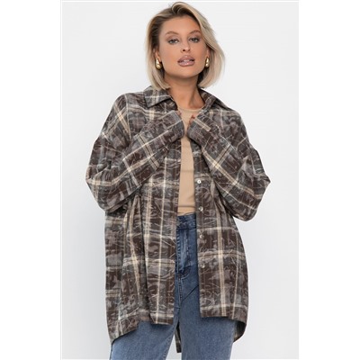 Рубашка Скай (коричневая) Б14194-5М