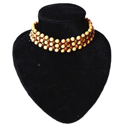 Бусы из дерева шарик 42см SH 500421