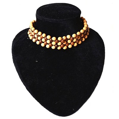 Бусы из дерева шарик 42см SH 500421