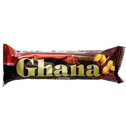Шоколадный батончик с арахисом Ghana Lotte, Корея, 46 г Акция