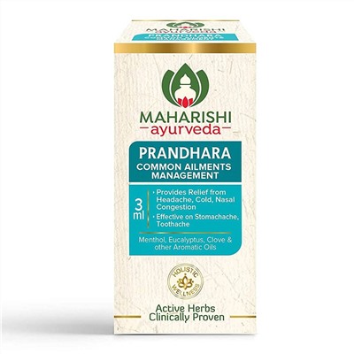 PRANDHARA Maharishi Ayurveda (ПРАНДХАРА, обезболивающие капли, Махариши Аюрведа), 3 мл.