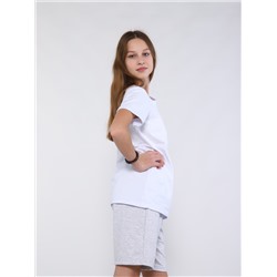 Шорты "Олег" серый меланж