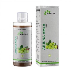 ARJUNA AMLA Juice, Alantra (Аюрведический сок АРДЖУНА АМЛА забота о сердце, Алантра), 500 мл.