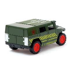 Машина инерционная «Тигр Вооруженные силы», открываются двери