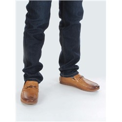 C130-3 BROWN Полуботинки мужские (натуральная кожа) размер