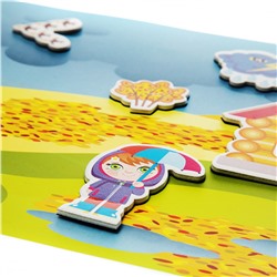 Игра для детей магнитные истории «Времена года»