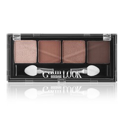 Тени Glam Look 4-х цветные тон 7 Розовая медь