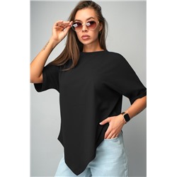 Женская асимметричная футболка Happyfox