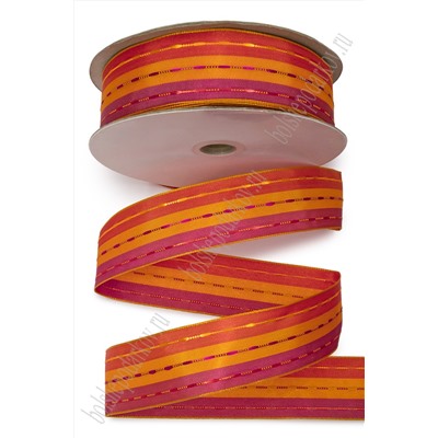 Лента декоративная 3,8 см*25 ярд (38-626)