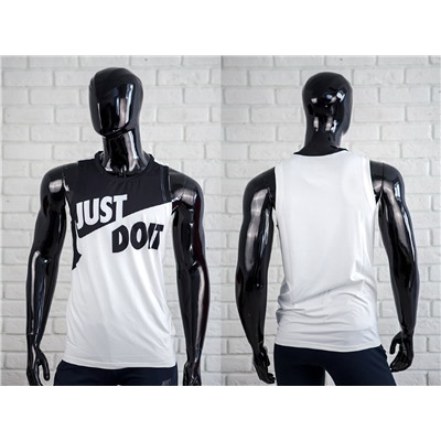 Майка JUST DOIT белая