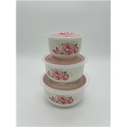 Набор чаш из 3-х 10,12,15 см (24шт)