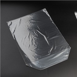 Пакет прозрачный с квадратным дном 15*10,5 см, высота 34 см