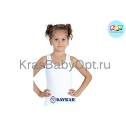 Майка белая для девочки