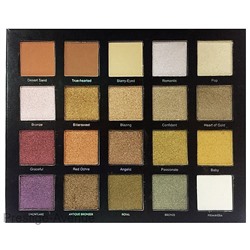 Тени HudaBeauty Eyeshadow Palette ALLURE 3D 20 цветов