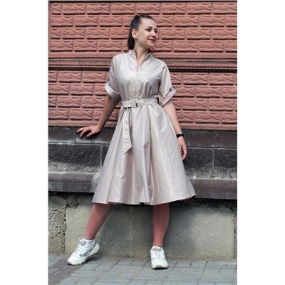 Arisha 1268 золотисто-оливковый, Платье