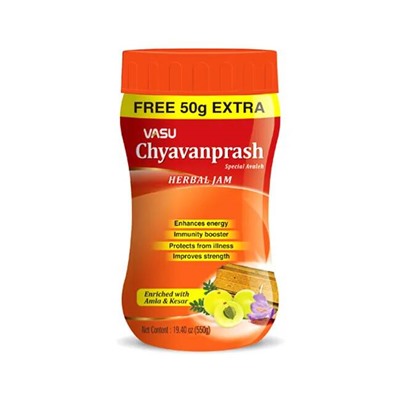 CHYAVANPRASH Special Avaleh Herbal Jam, VASU (ЧАВАНПРАШ Спешл Авалех - травяной джем, Васу), 550 г.
